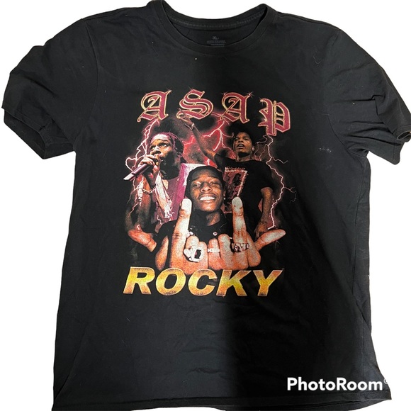 ASAP ROCKY VINTAGE SHIRT 🎧 - Picture 1 of 2